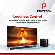TV LED POLYTRON PLD50B8750/W+SWF2, POLYTRON 50 INCH SOUNDBAR