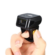 Eyoyo 1D 2D QR Wireless Ring Barcode Scanner Compatible with Bluetooth Function & 2.4GHz Wireless & 
