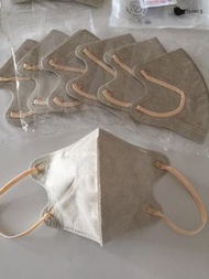 3D KN95 4 Layer protection Slim Fit Masks ( 9pcs )