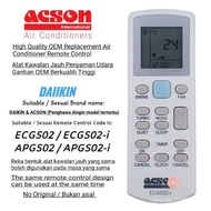 Daikin Acson Air Cond Air Conditioner Replacement Remote Control APGS02-i/ECGS02-i
