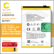 Battery BLP877 For REALME C30/ C30S/ C31/ C33/ C35/ REALME 8I/ 9I 5G/ 12X 5G/ NARZO 50A PRIME/NARZO 