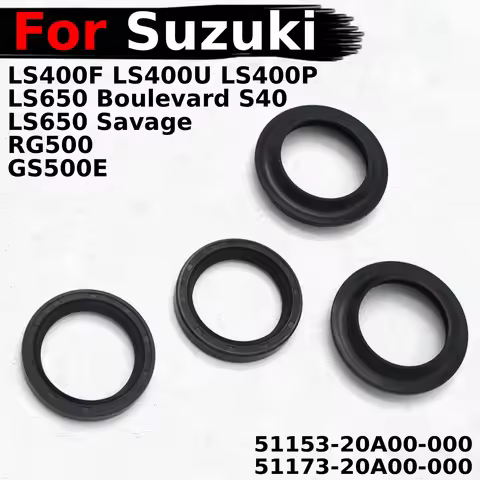 38X50X8 Motorcycle Damper Oil Seal Dust Seals For Suzuki RG500 LS650 GS500E LS400F LS400U/P OEM:5115