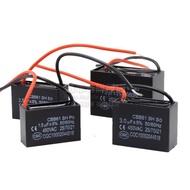 CBB61 Electric Fan Starter Capacitor 1.2/1.5/2/2.5/3/4/5UF Universal Floor-standing Ceiling Fan Smok