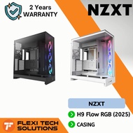 Flexi tech NZXT H9 Flow RGB (2025) - Black/white