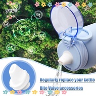 YEWW 2PCS Water Bottle Silicone Mouthpiece, Durable Silicone Water Bottle Bite Valve Replacement, Wa