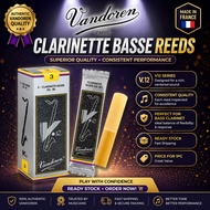 Vandoren Bb Bass Clarinet V12 Reed - 1pc Only 低音单簧管  竹片 1片装