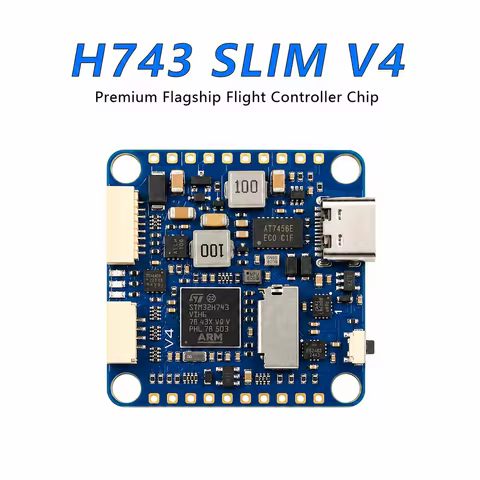 Matek Mateksys H743 SLIM V4 Flight Controller with Built-in OSD MicroSD For RC FPV Drone Multicopter