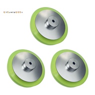 【stsjhtdsss1.sg】3X 300mm Aluminum Polyurethane Industrial Encoder Wheel Measuring Wheel for Measurin
