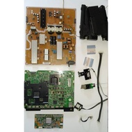 (PB003) Samsung UA55HU7000R Mainboard, Powerboard, Tcon, Tcon Ribbon, Speaker. Used TV Spare Part