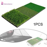 [Menolana] Golf Hitting Mat, Simulated Grass Mat Training Matt Practice Mat Swing Mat Driving Range 