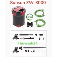 Sunsun ZW 3000 Tank Filter | ZW3000 (integrated UV) latest generation aquarium filter - HW aquarium 
