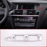 for BMW X3 F25 2011-2017 X4 F26 2014-2017 Accessories ABS Chrome Center Console Air Conditioning Out