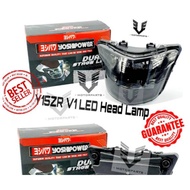 Y15ZR/Y15 V1 Led Head Lamp Dual Stage Led (Yoshipower) Smoke Front Light HeadLamp cutting Zhipat