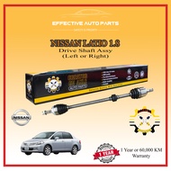 Creator Auto Parts Drive Shaft Nissan Livina/Latio 1.6/1.8  (Auto Transmission) (Warranty 1 Year or 