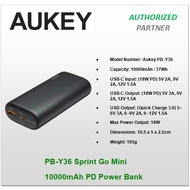 Aukey PB-Y36 Sprint Go Mini 10000mAh PD Power Bank