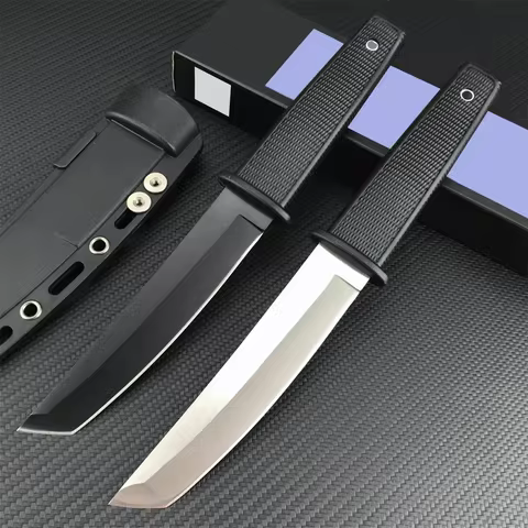 High hardness 8Cr13Mov combat fixed blade, EDC tool, outdoor hunting knife, EDC tool fruit knife Eas