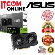 ASUS NVIDIA RTX5050 8GB GDDR6 128BIT DUAL GRAPHIC CARD (90YV0N73-M0NA00)