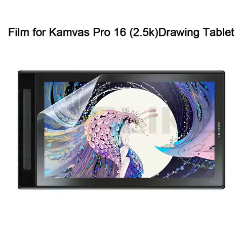 Protective Film ONLY for Huion KAMVAS Pro 16 (2.5k) Drawing Monitor Paper Like Feeling Film
