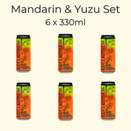 康普茶日本黃柚子汁系列【天然發酵】 6 x (330毫升)