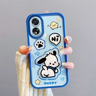 ที่คลุมโทรศัพท์มือถือสำหรับเคสโทรศัพท์มือถือ OPPO A18 A58 A38 4G A78 4G A57 A57S A57E A77 A77S A31 2020แฟชั่นเคสโทรศัพท์มือถือตุ๊กตาการ์ตูนการ์ตูนอะนิเมชั่นน่ารัก3D ตุ๊กตาที่คลุมโทรศัพท์มือถือ