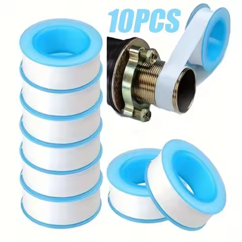 3/6/10 pieces of water pipe tape, PTFE tape, sealing tape, water pipe tape, water pipe sealing tape