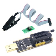 CH341A 24 25 Series EEPROM Flash BIOS USB Programmer Module + SOP8 Test Clip + 1.8V Adapter + SOP8 t