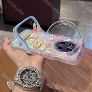 เคส Honor X9C 5G เคส Honor X9D 5G เคส Honor X9C Smart ตุ๊กตาดอกไม้กบที่มองไม่เห็น X9C เคสเคสโทรศัพท์