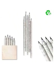 5 chiếc bút chì than chì Deli NS724 dành cho học sinh tiểu học, đồ dùng học tập phác thảo hình lục g