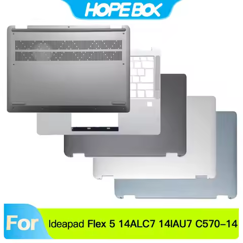 for Ideapad Flex 5 14ALC7 14IAU7 Flex 5 14ABR8 14IRU8 C570-14 Laptop LCD Screen Back Top Cover Palmr