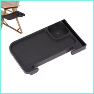 Armrest Tray Table for Couch Stable Clip Chair Storage Organizer Couch Arm Table for Home TV Remote 