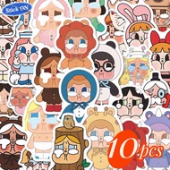 Crybaby Sticker Popmart 10 PCS Cute Casing Vacation Mode On Phone Case DIY Decorative Mobile Noteboo