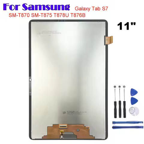New 11" LCD For Samsung Galaxy Tab S7 T870 T875 T878U SM-T870 SM-T875 SM-T876B LCD Display Touch Scr