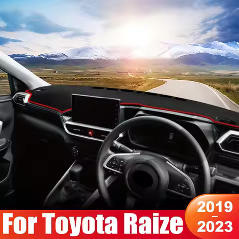 For Toyota Raize Daihatsu Rocky A200 2019 2020 2021 2022 2023 Car Dashboard Mat Instrument Desk Sun