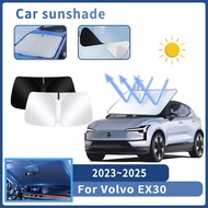 Car Front Windshield For Volvo EX30 2023 2024 2025 Sunshade Windshield Sun Protection Heat Cover Sum