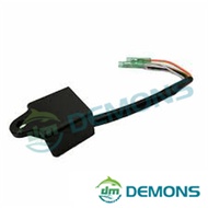 13) Zai Mo DEMONS Bot Sangkut Motor Sangkut Bot Getah Bot Kembung CDI Penyala 6A1-85540-01