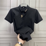 5XL Summer Men's Polo Shirt Fashion Lapel Short-sleeved Embroidered Polo Shirt All-match Trendy Men's T-shirt