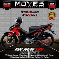 ⭐⭐⭐⭐⭐TERLARIS & BISA COD/BAYAR DI TEMPAT STRIPING STIKER VARIASI MOTOR YAMAHA JUPITER MX 135 NEW / J