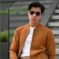 HITAM Akusuka.co COMFY MEN'S JACKET Brown // Cyrus JACKET COMFY / Men's Black JACKET // COMFY JACKET