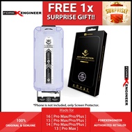 16/15 /14/13 [Pro Max /Pro/Plus] Hoda Anti-Reflection Tempered Glass Screen Protector - With Helper