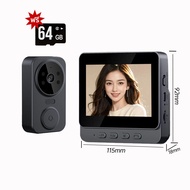 กริ่งไร้สาย M12 1080P Smart VIDEO DOORBELL Camera Visual Intercom IR Night Vision IP Alarm Wireless 