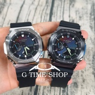 CASIO G-SHOCK GM-2100RW-1ADR/GM-2100BRW-1A/GM-2100  rainbow-colored printing