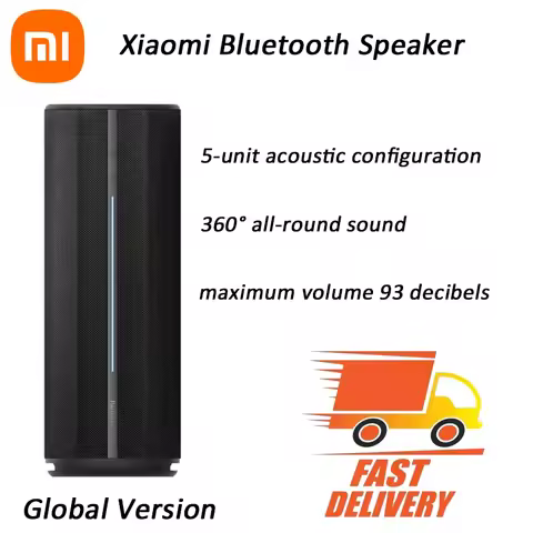 New Xiaomi Bluetooth Speaker ASM02A Bluetooth 5.3 LHDC 5.0 HyperOS IP67 93dB 40W Battery life Outdoo