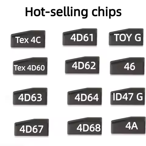 1/5/10pcs Tex 4C 4D60 4D61 4D62 4D63 4D64 4D67 4D68 47 G 4A Transponder Remote Car Key Chip