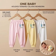 KATUN 3 pcs One Baby Cotton Baby Long Pants NB 0-6 Months Newborn Baby Pants for Boys and Girls SNI