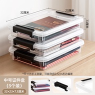 Citylong Storage Box Document Organizer Important Files Cards Household Storage Solution Desktop Arr