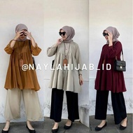 NADHIRA Layered By naylahijab_id/NADHIRA TUNIC LAYERNED/NADHIRA LAYERNED TOP/NADHIRA TUNIC/Current T