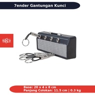 GANTUNGAN 7ender Guitar Amplifier Wall Keychain Black HIF4