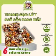 BROWN RICE SEAFOOD CEREAL BARS, factory price, no sugar, super healthy diet snacks for pregnant moth