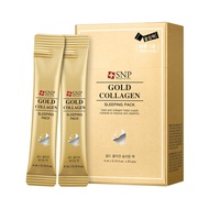 Mặt Nạ Ngủ SNP Gold Collagen Chống Lão Hoá Tái Tạo Da Đàn Hồi Diamond Water Dưỡng Ẩm Mềm Mịn