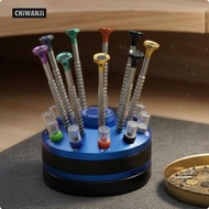 CHiWANji 10 Piece Exact Screwdriver Set Multiple Sizes Exact Screwdriver Set Non-Slip Grip for Hobby